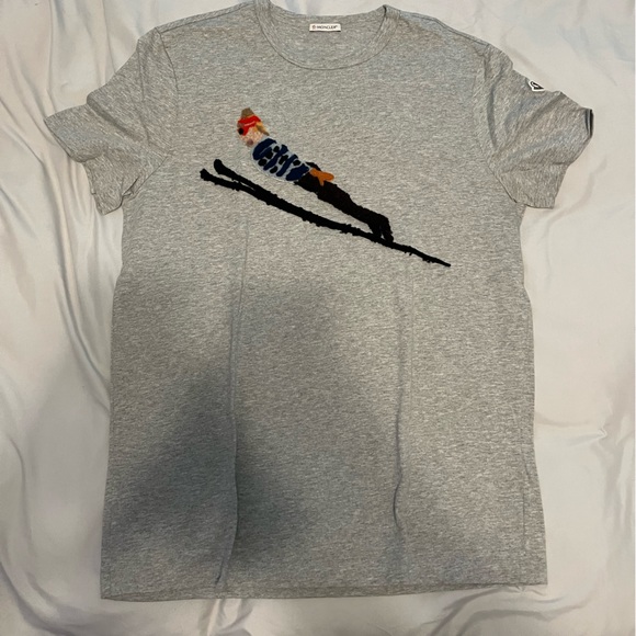Moncler Other - Grey Men’s Moncler Designer T-shirt